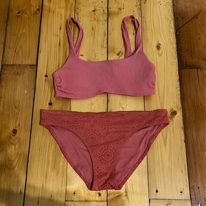 Coral, Aerie bikini, bought three years ago and worn once!